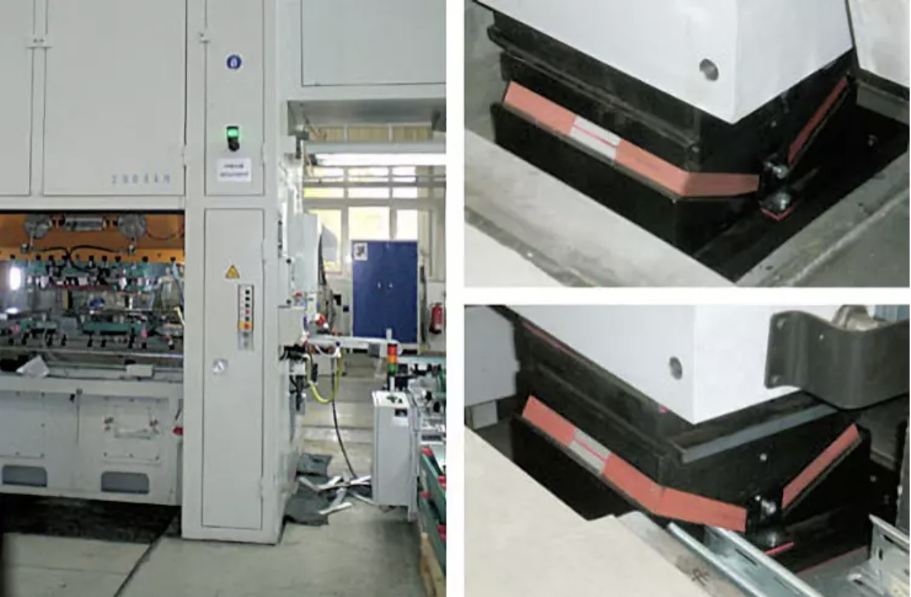 MULTIDAM Maschinenlagerung